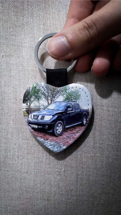 Porta-Chaves Coração Personalizável dos Dois Lados - Lidancheff
